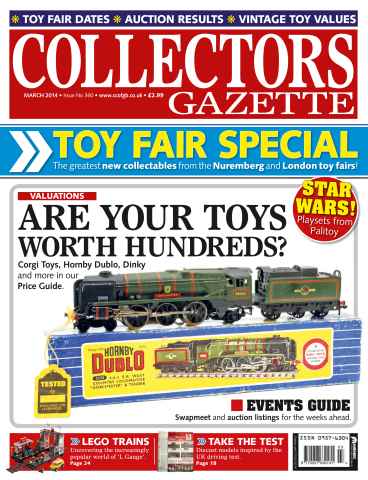 Collectors Gazette issue March 2014 - Toy Fair special