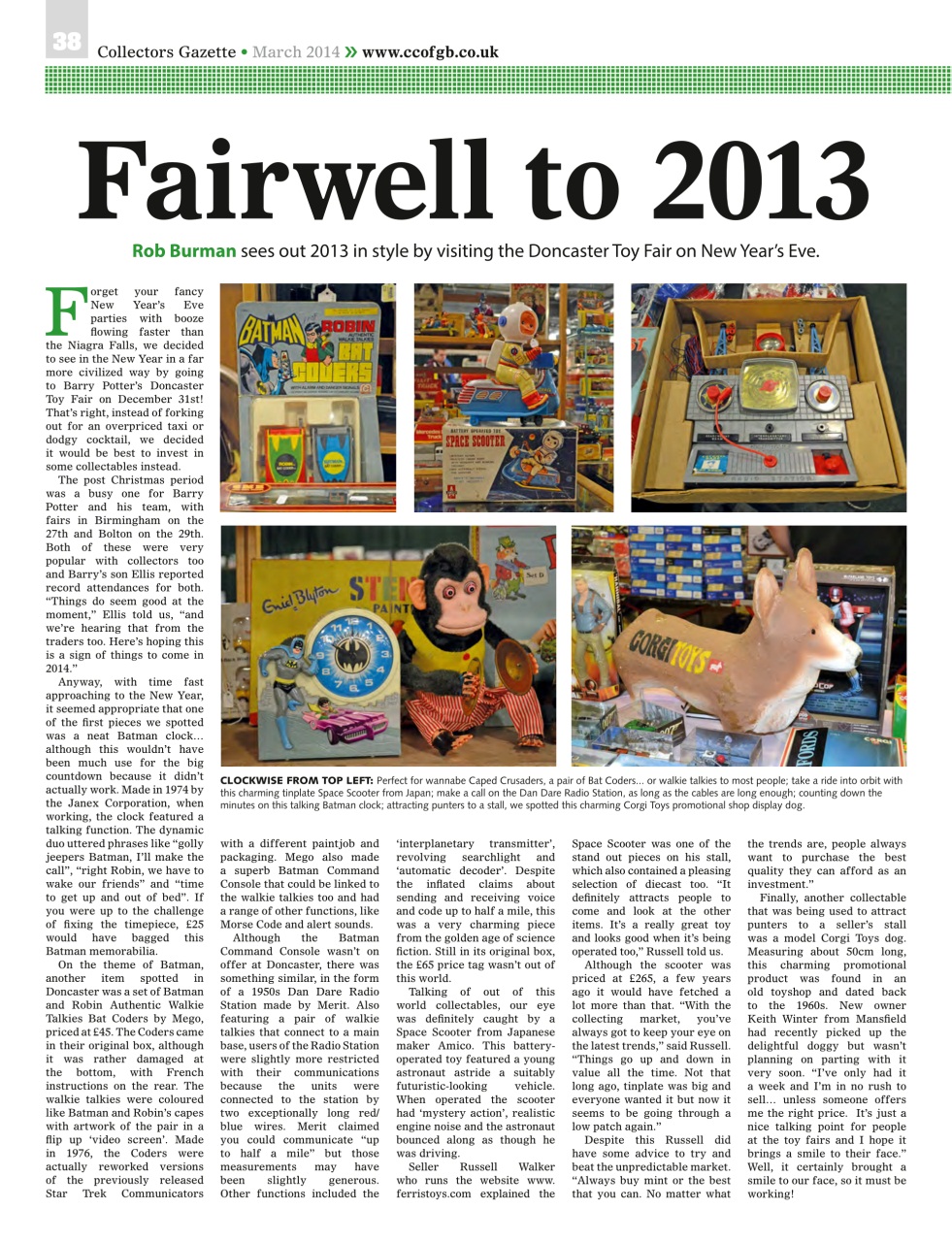 Collectors Gazette Preview Pages