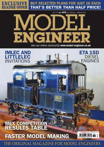 Model Engineer issue No. 212 Vol. 4476