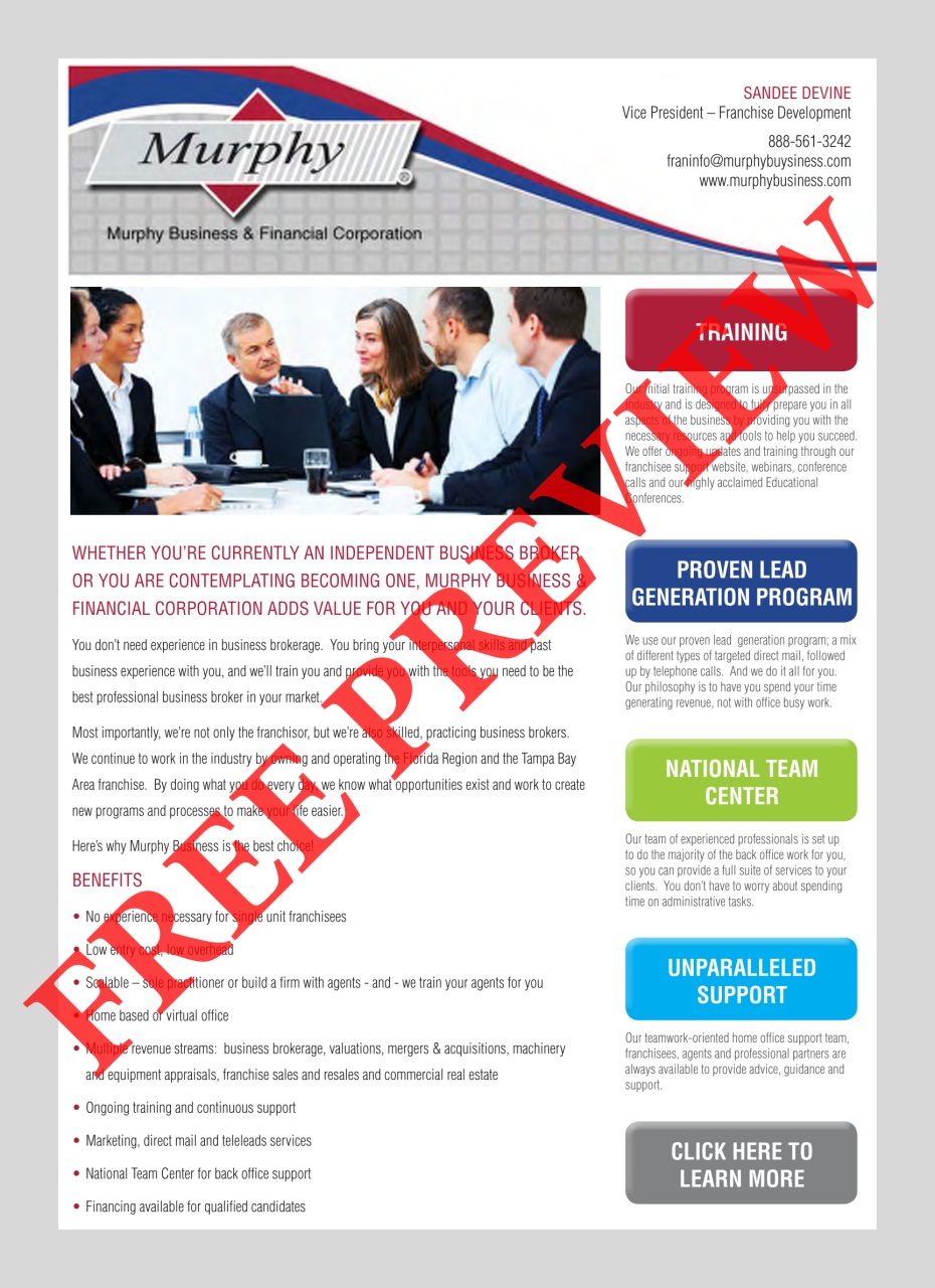 Franchising USA Preview Pages