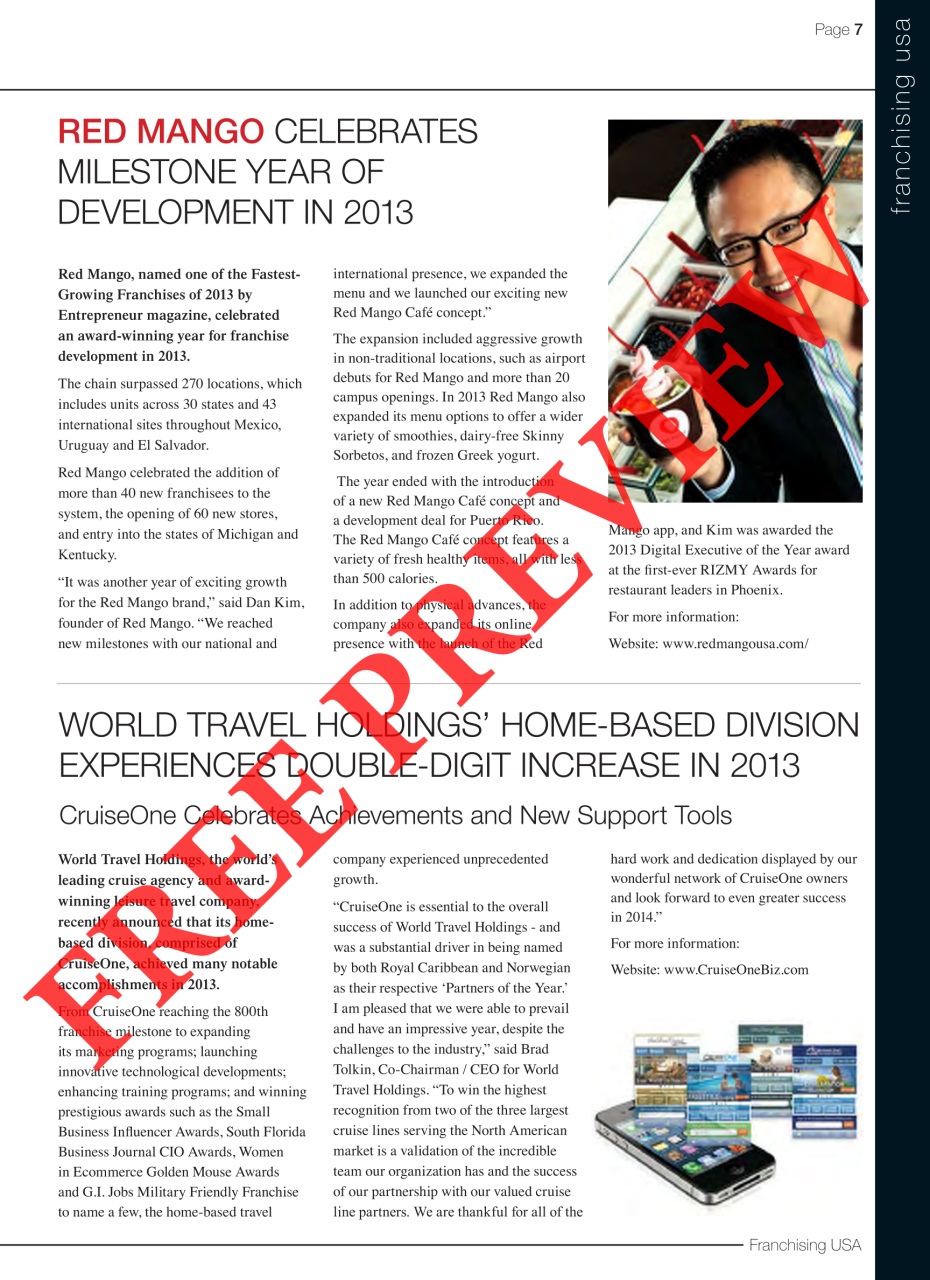 Franchising USA Preview Pages