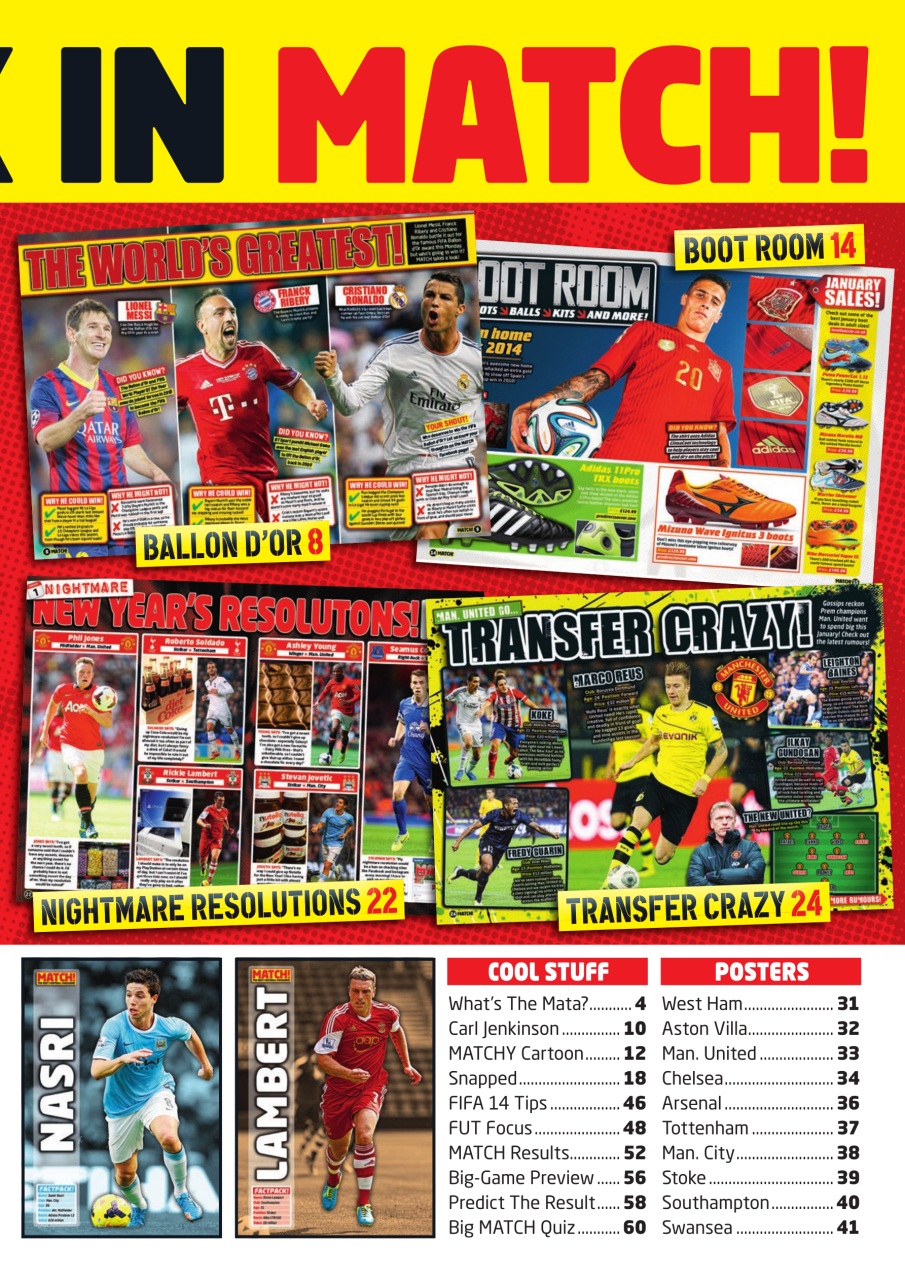 Match Preview Pages