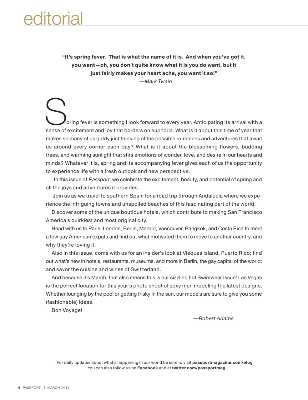 Passport Preview Pages