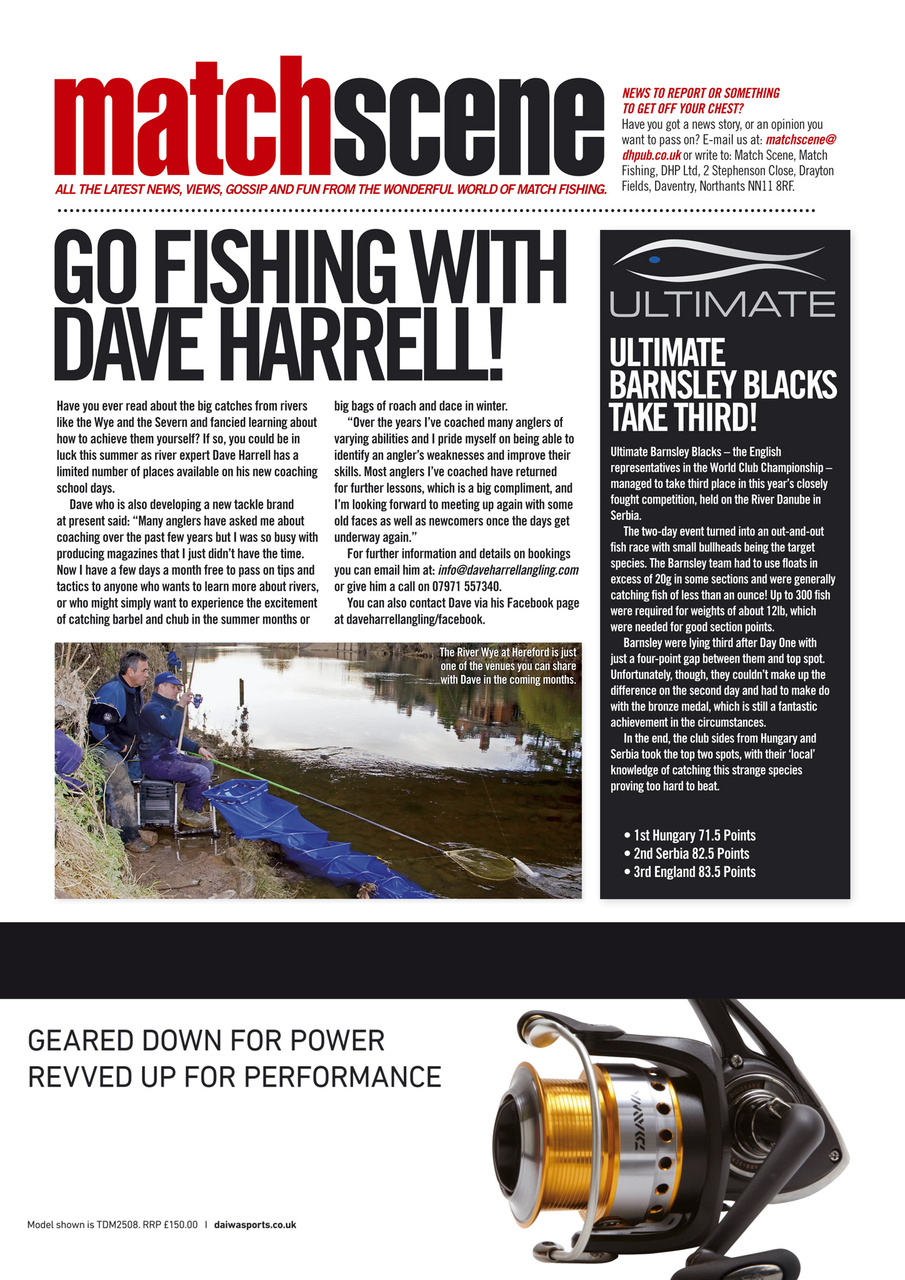 Match Fishing Preview Pages