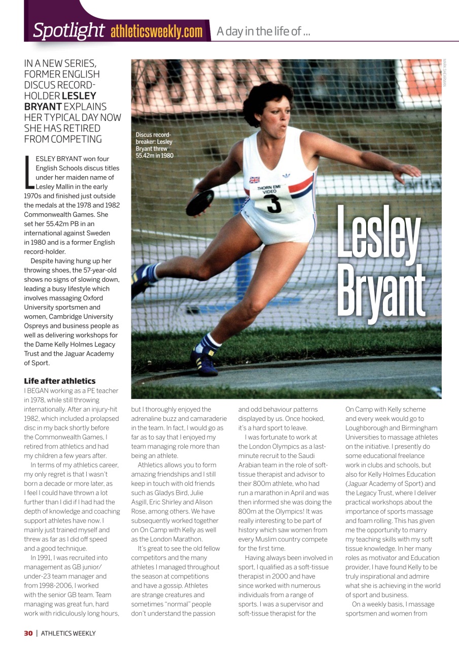 AW – Athletics Weekly Magazine Preview Pages