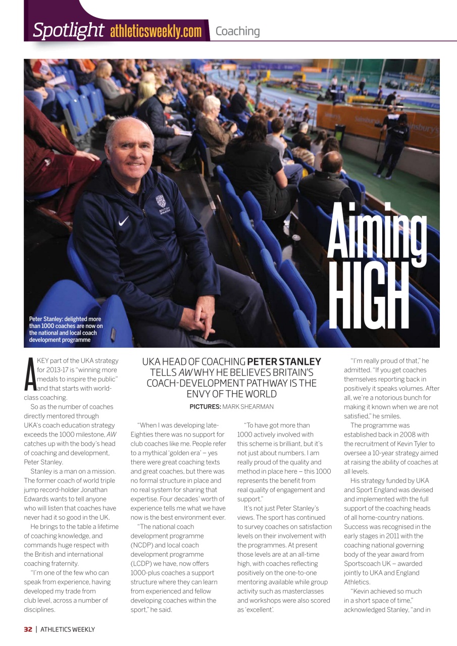 AW – Athletics Weekly Magazine Preview Pages