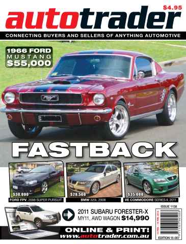 AutoTrader issue AutoTrader 1138