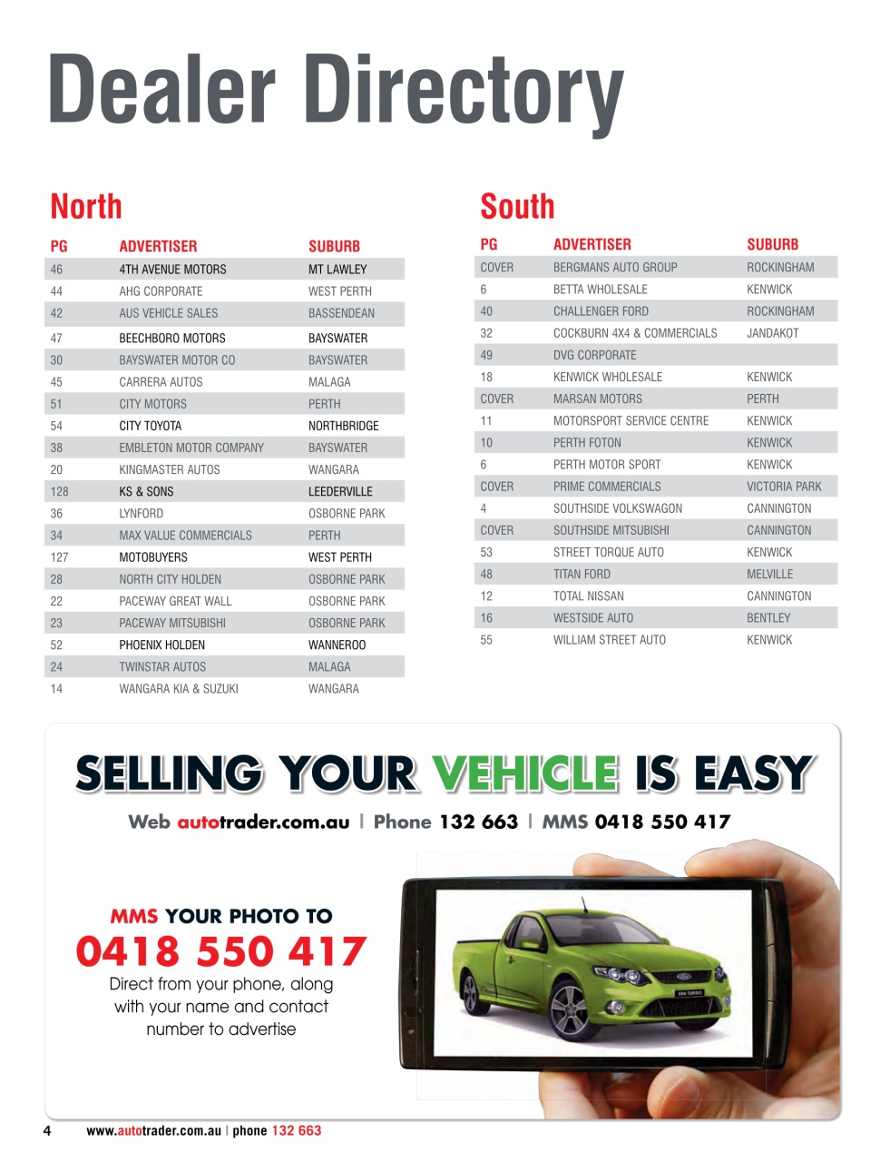 AutoTrader Preview Pages