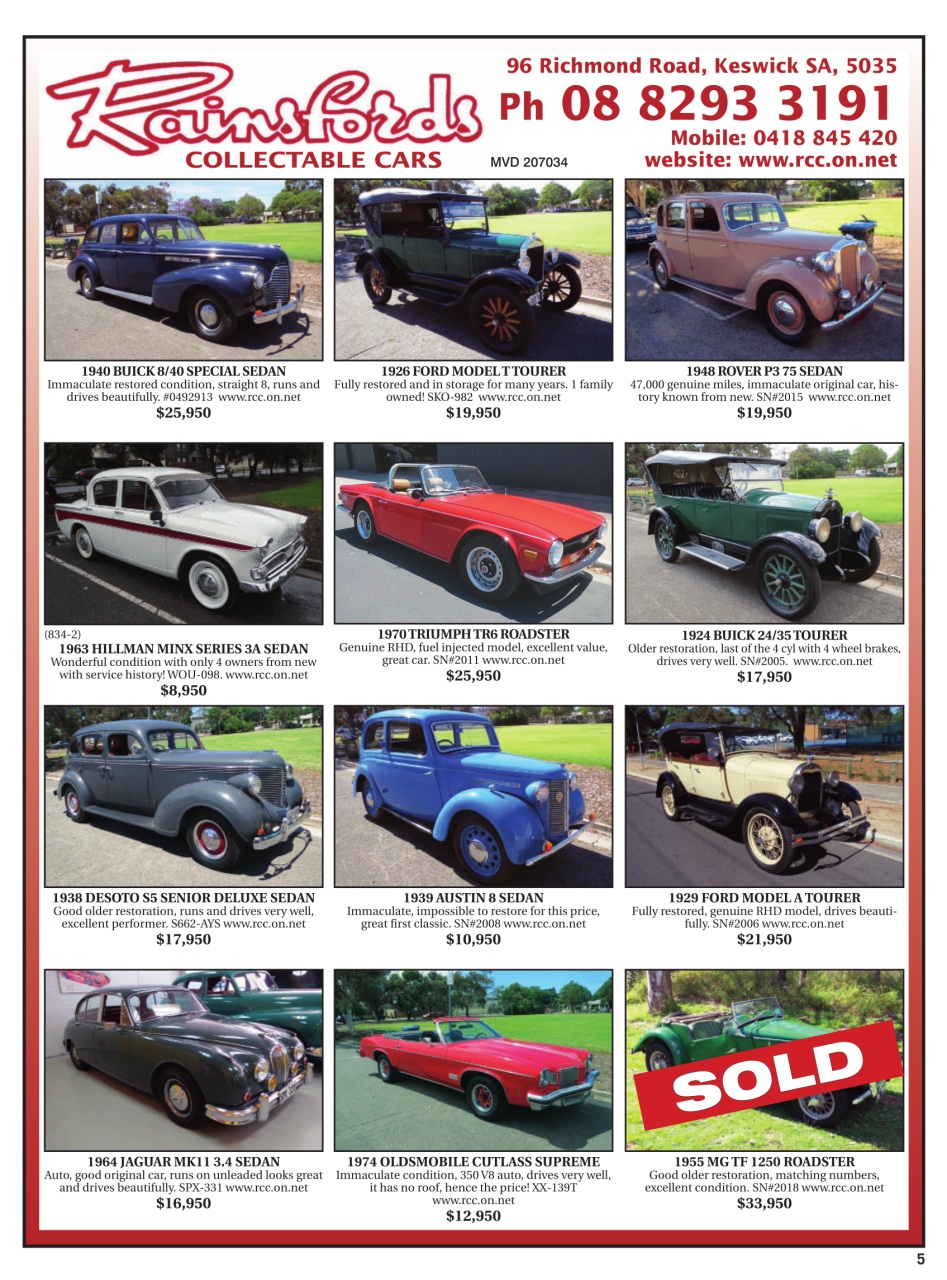 JUST CARS Preview Pages