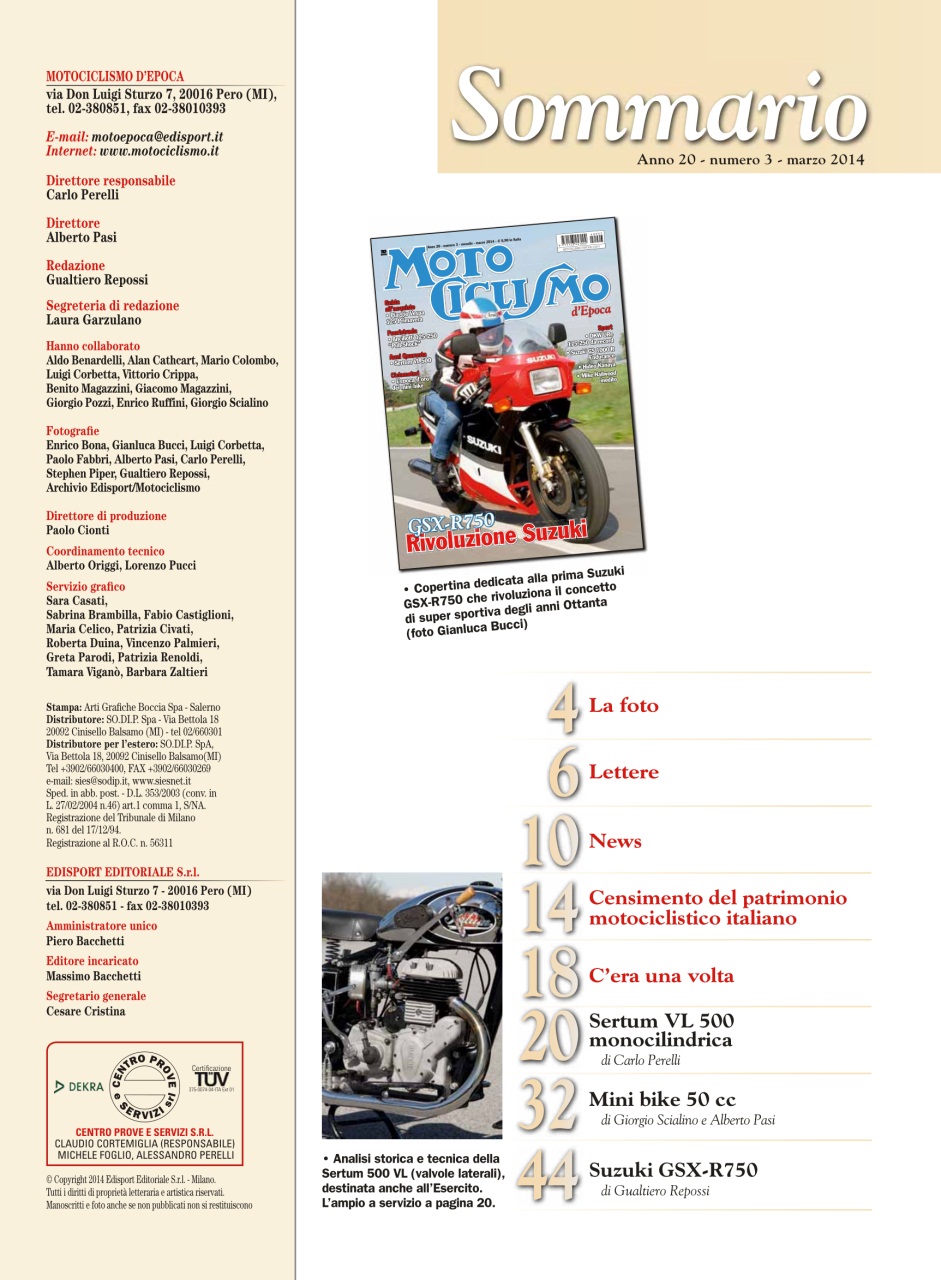 Motociclismo d'Epoca Preview Pages