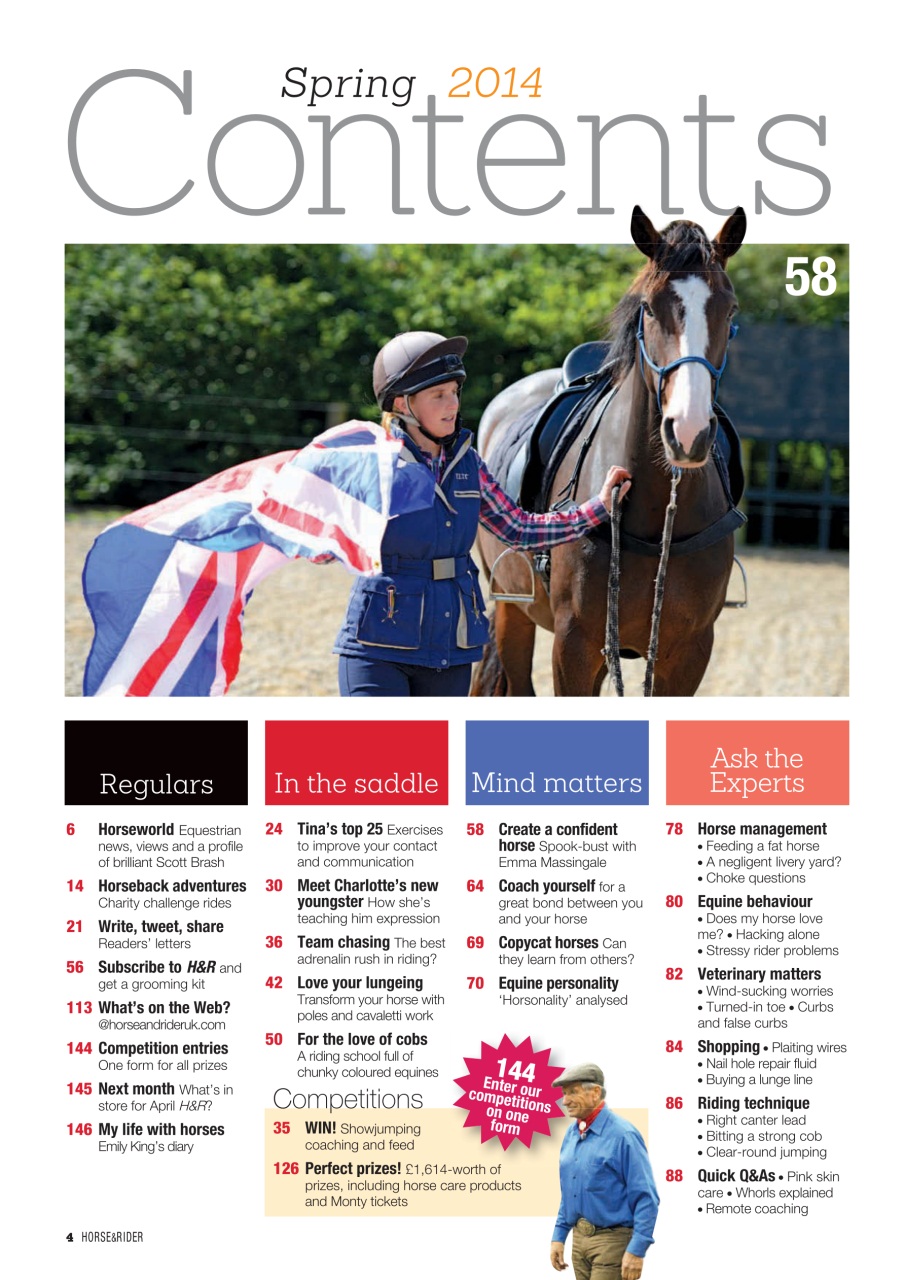 Horse&Rider Magazine - UK equestrian magazine for Horse and Rider Preview Pages