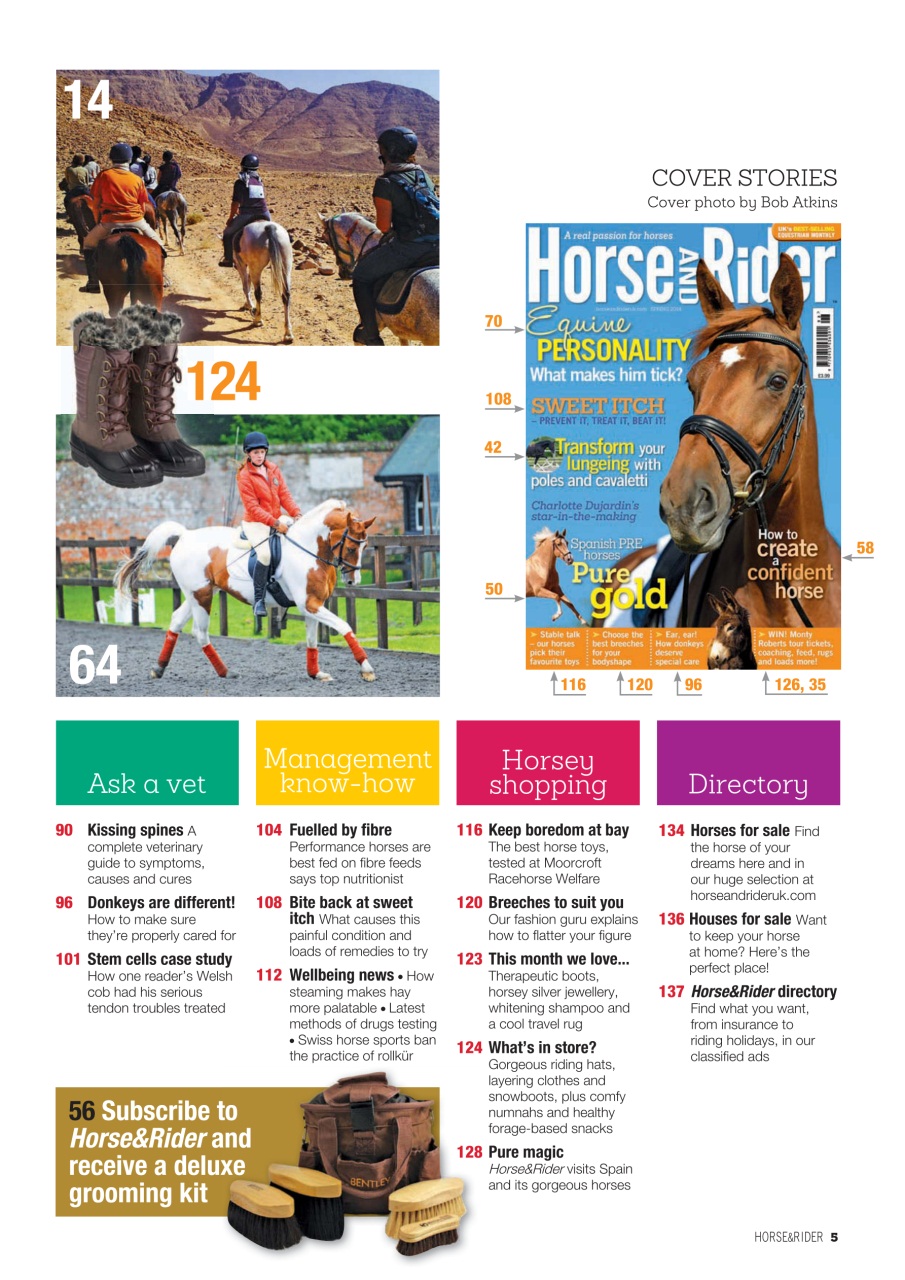 Horse&Rider Magazine - UK equestrian magazine for Horse and Rider Preview Pages