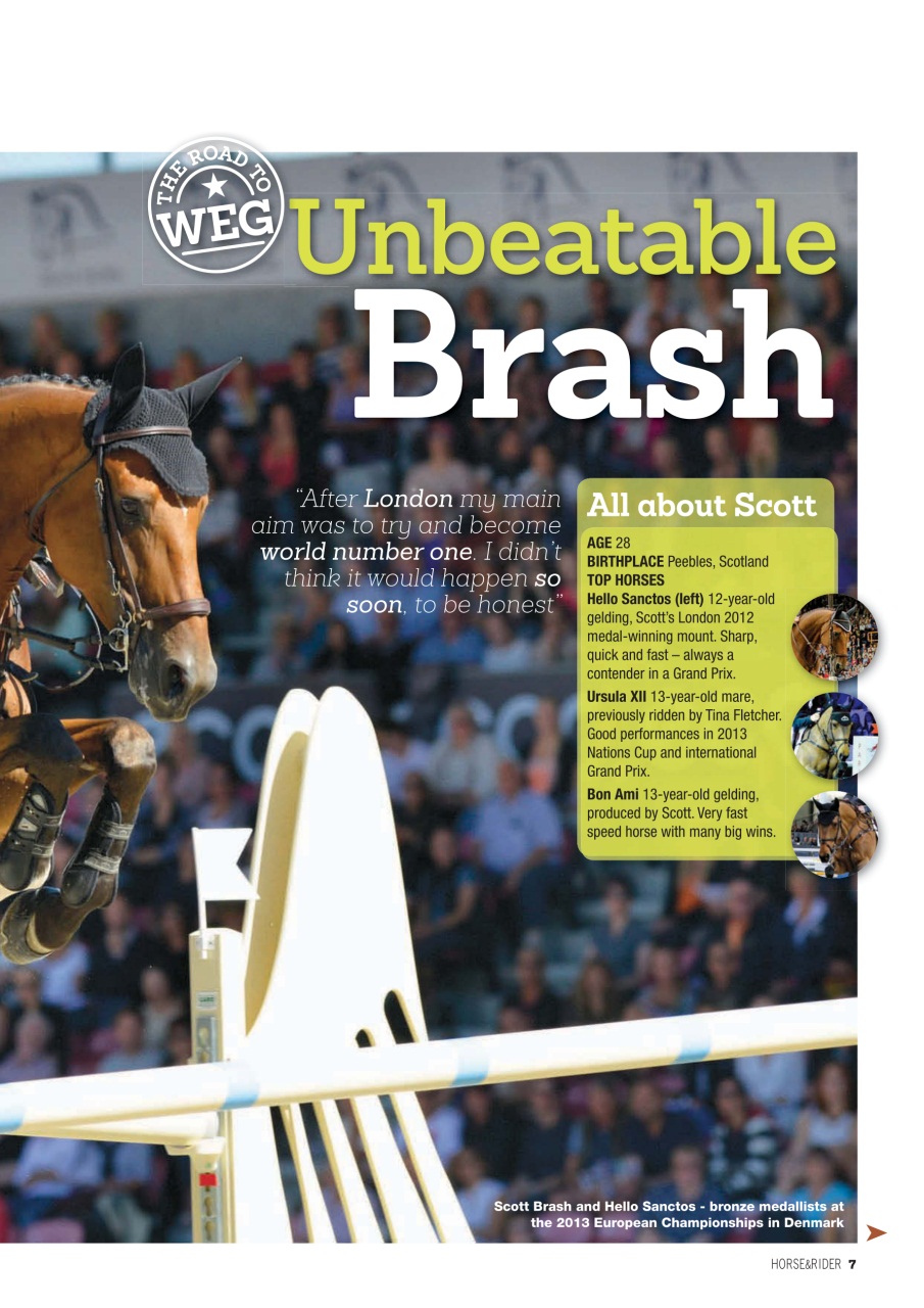 Horse&Rider Magazine - UK equestrian magazine for Horse and Rider Preview Pages
