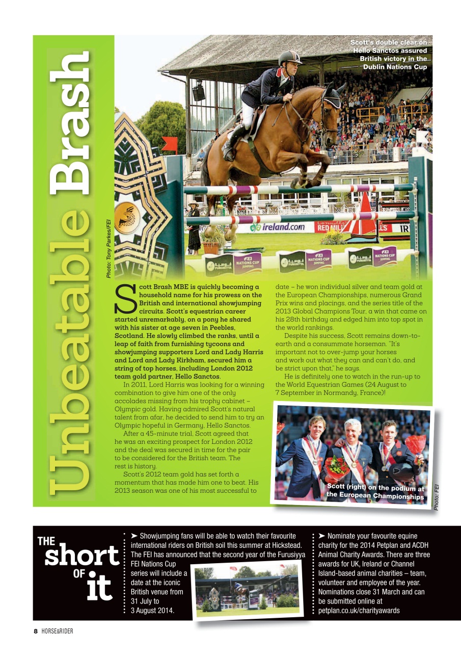 Horse&Rider Magazine - UK equestrian magazine for Horse and Rider Preview Pages