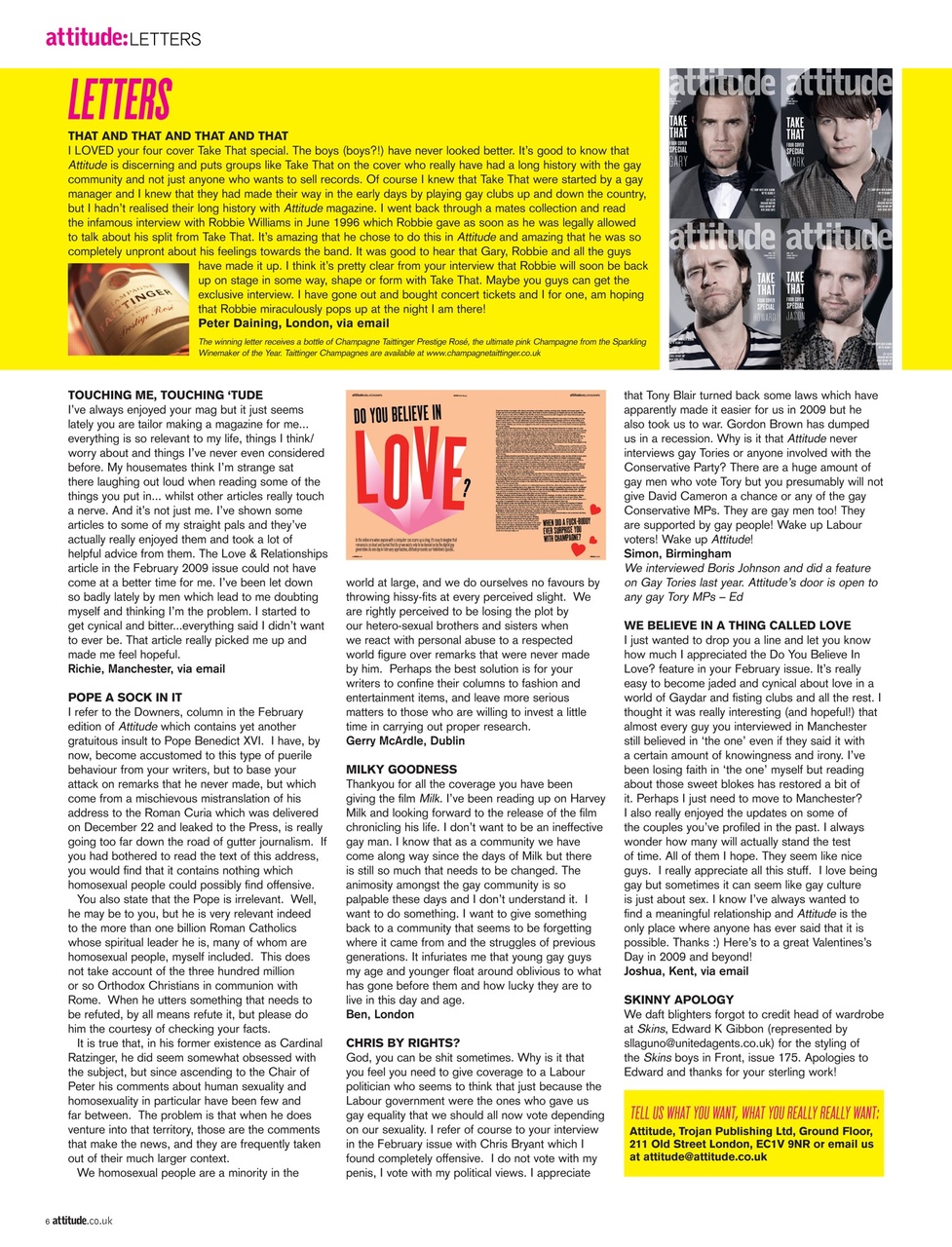 Attitude Preview Pages