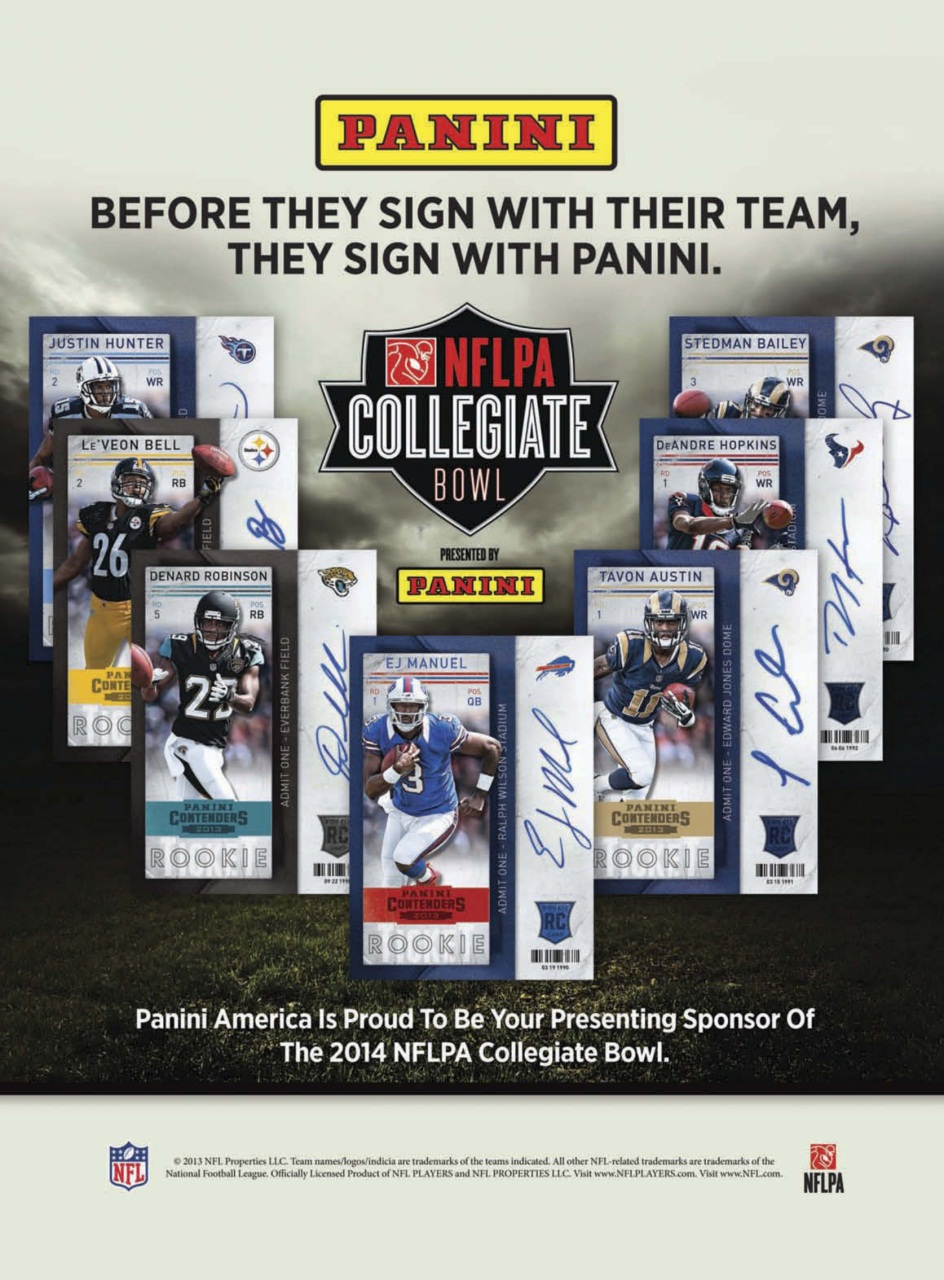 Beckett Football Magazine Preview Pages
