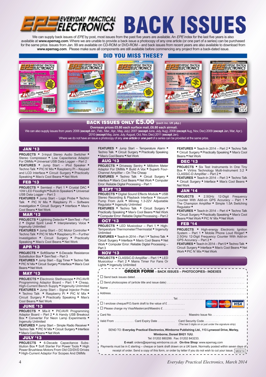 Practical Electronics Preview Pages
