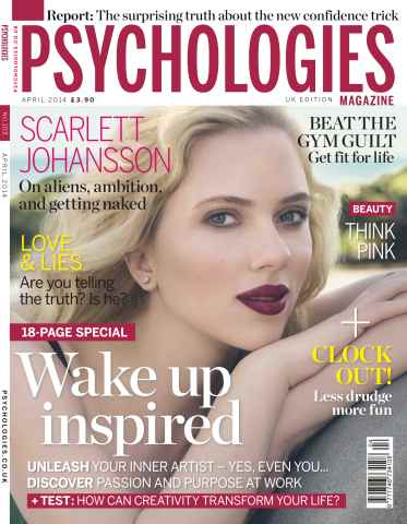 Psychologies issue No.103 Scarlett Johansson