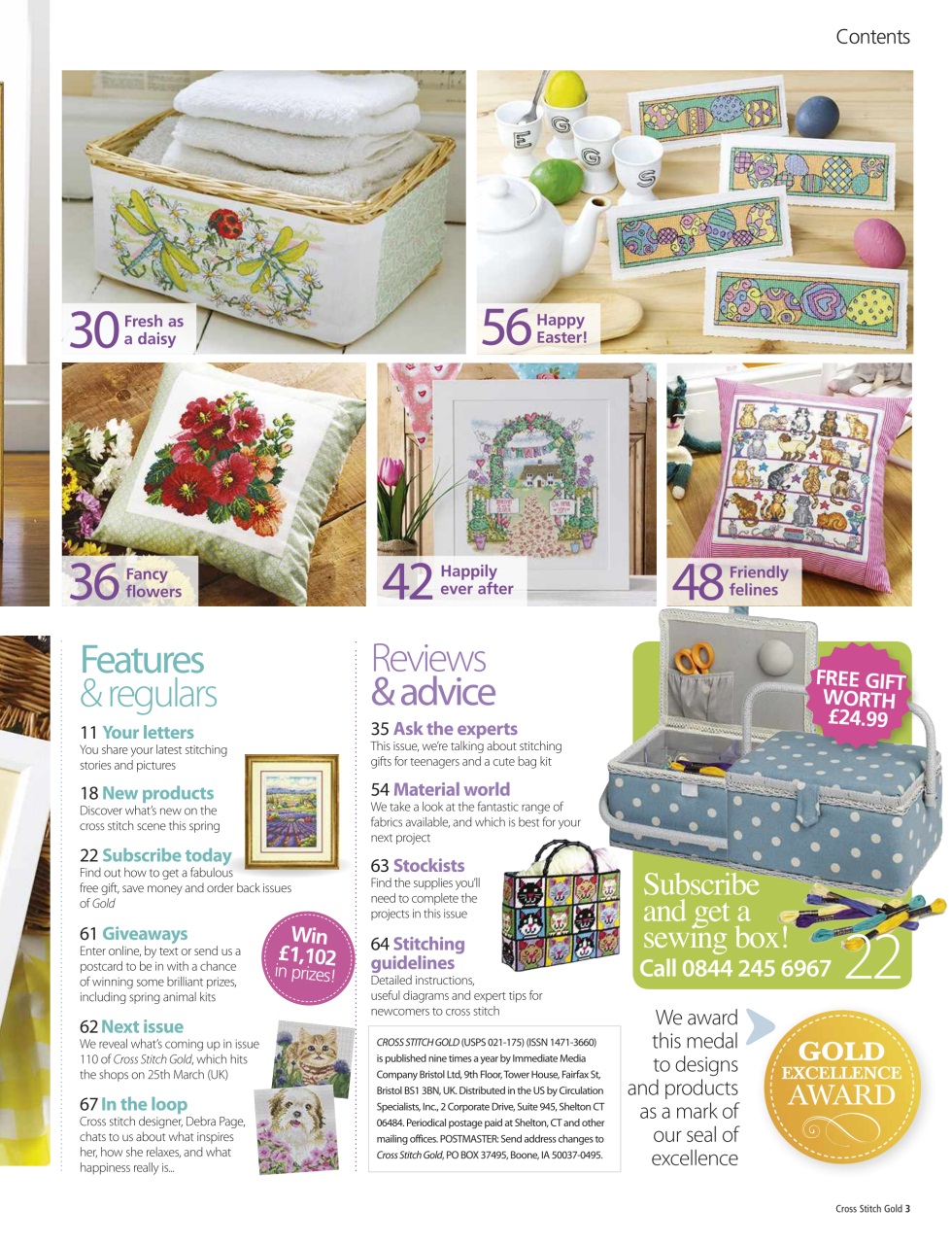 Cross Stitch Gold Preview Pages
