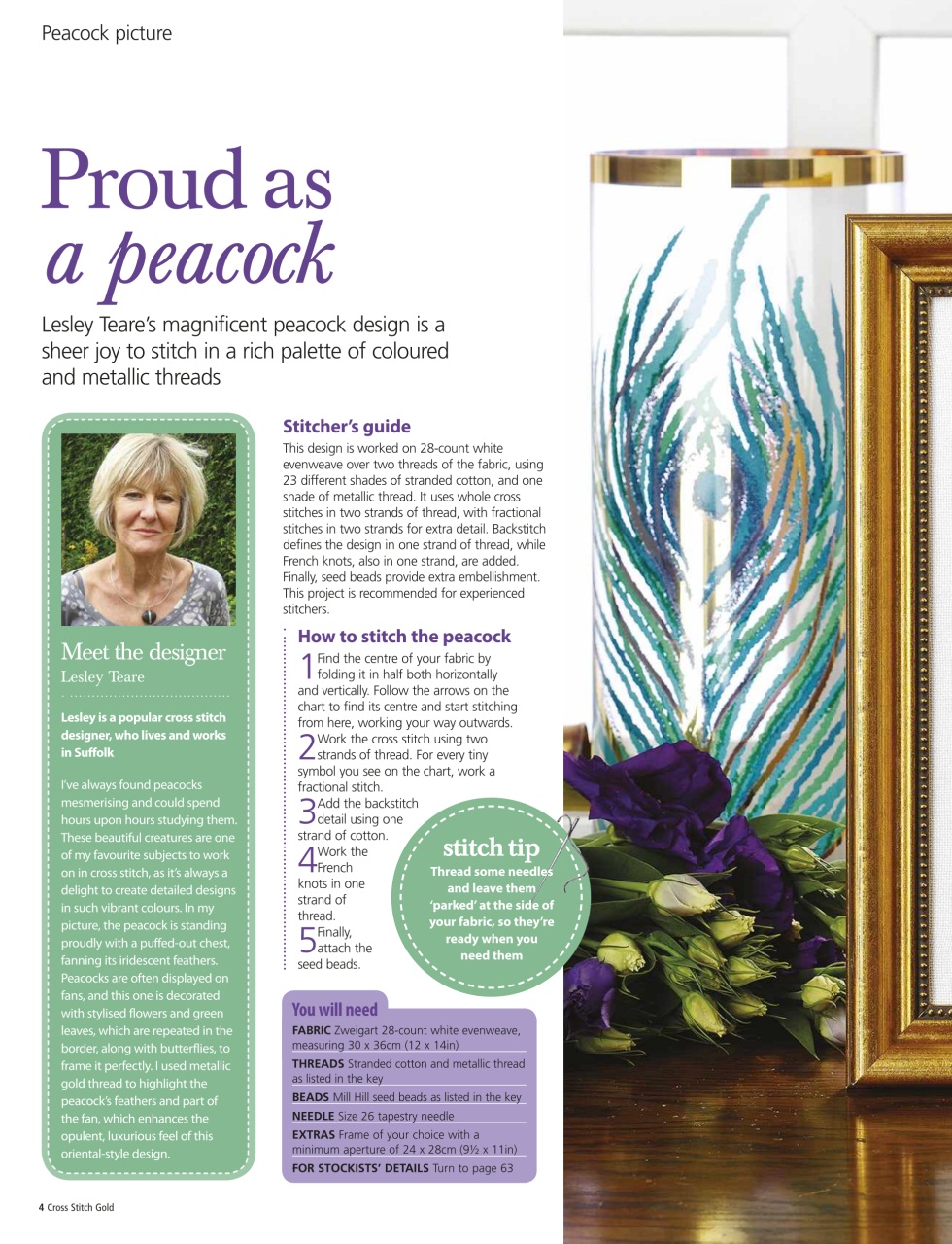 Cross Stitch Gold Preview Pages