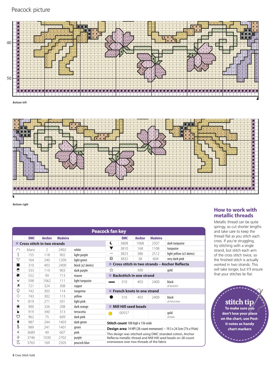 Cross Stitch Gold Preview Pages