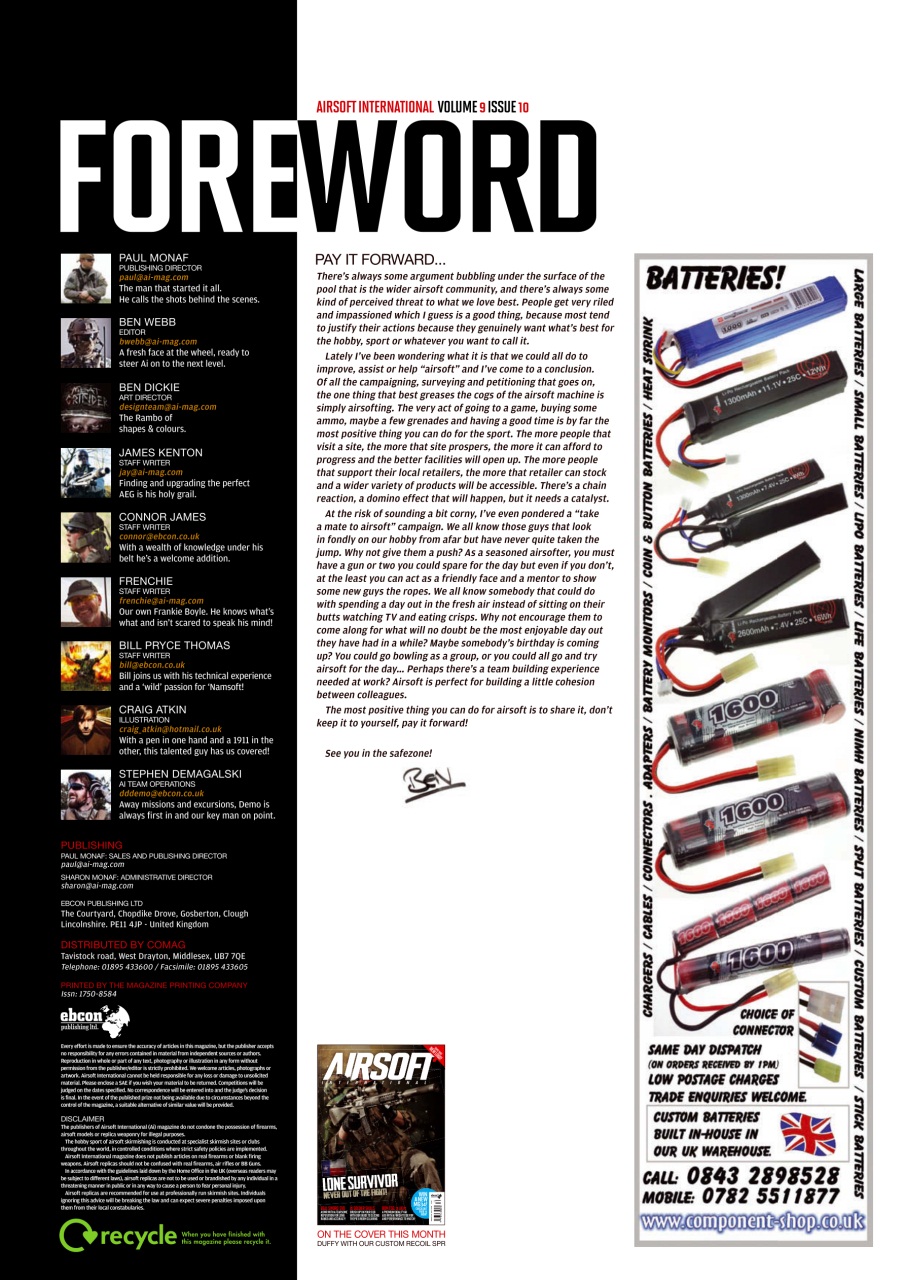 Airsoft International Preview Pages