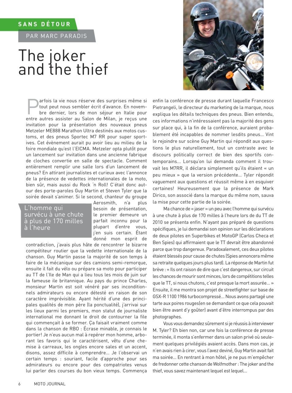 Moto Journal Preview Pages