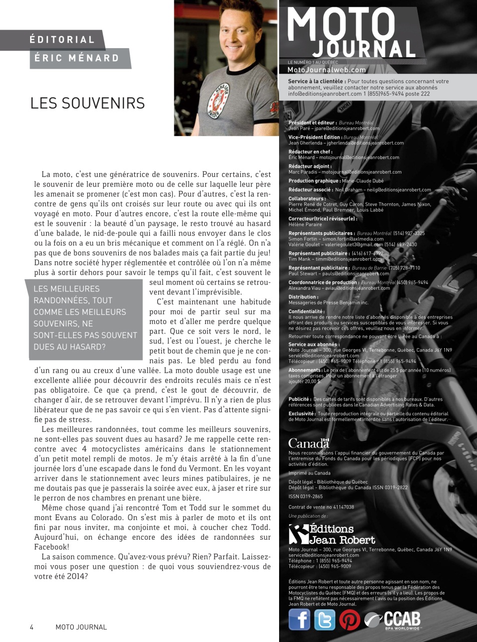 Moto Journal Preview Pages