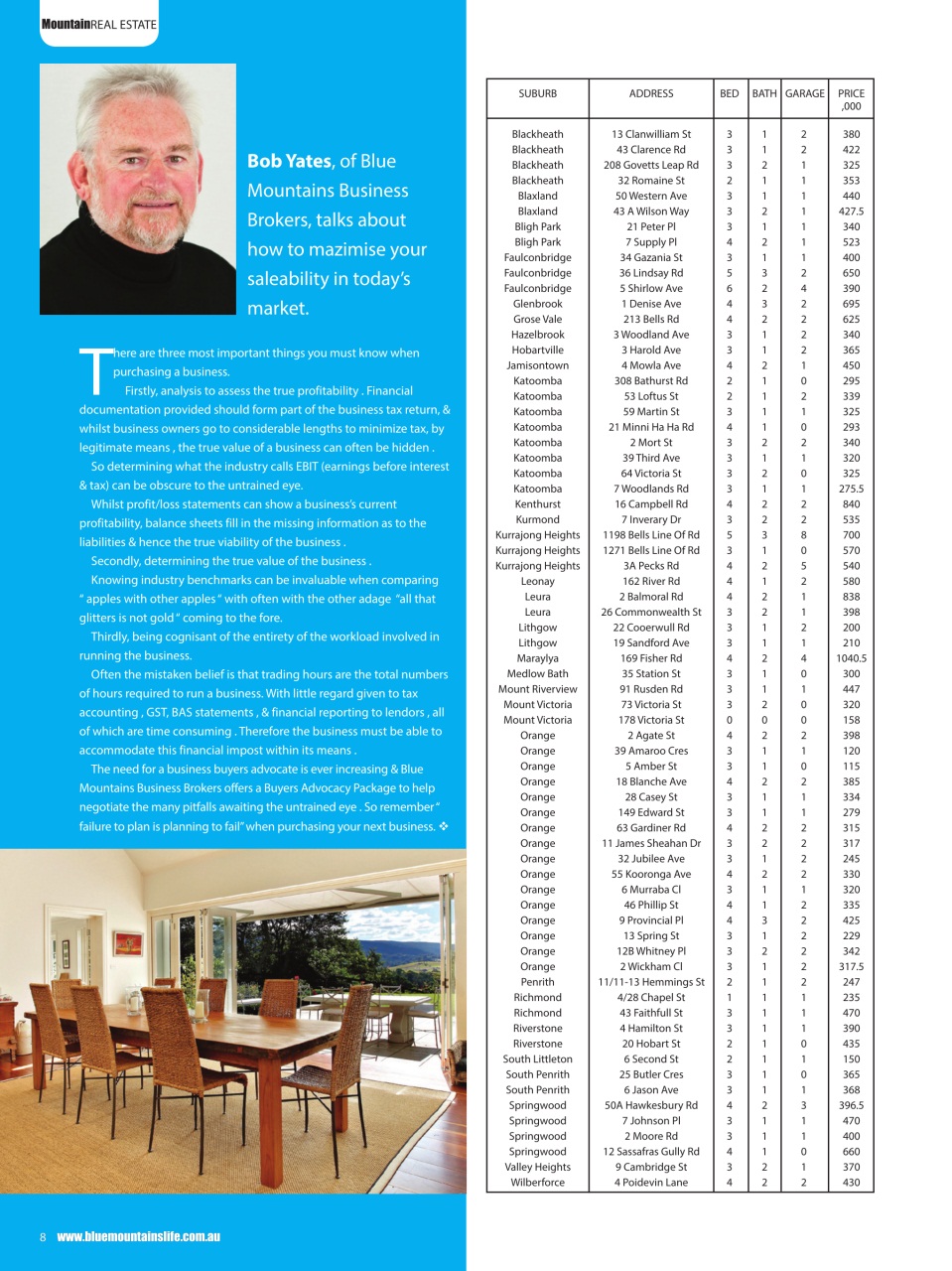 Blue Mountains Life Preview Pages