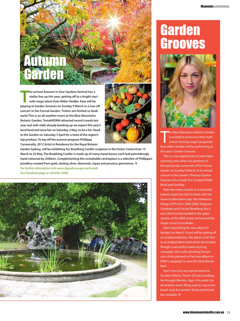 Blue Mountains Life Preview Pages