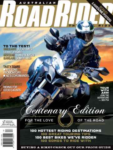 Australian Road Rider issue Issue#100 - March 2014