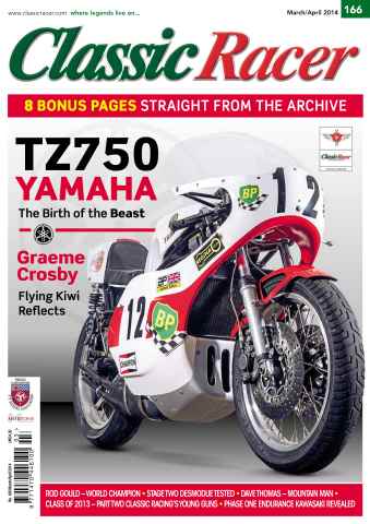 Classic Racer issue March - April 2014