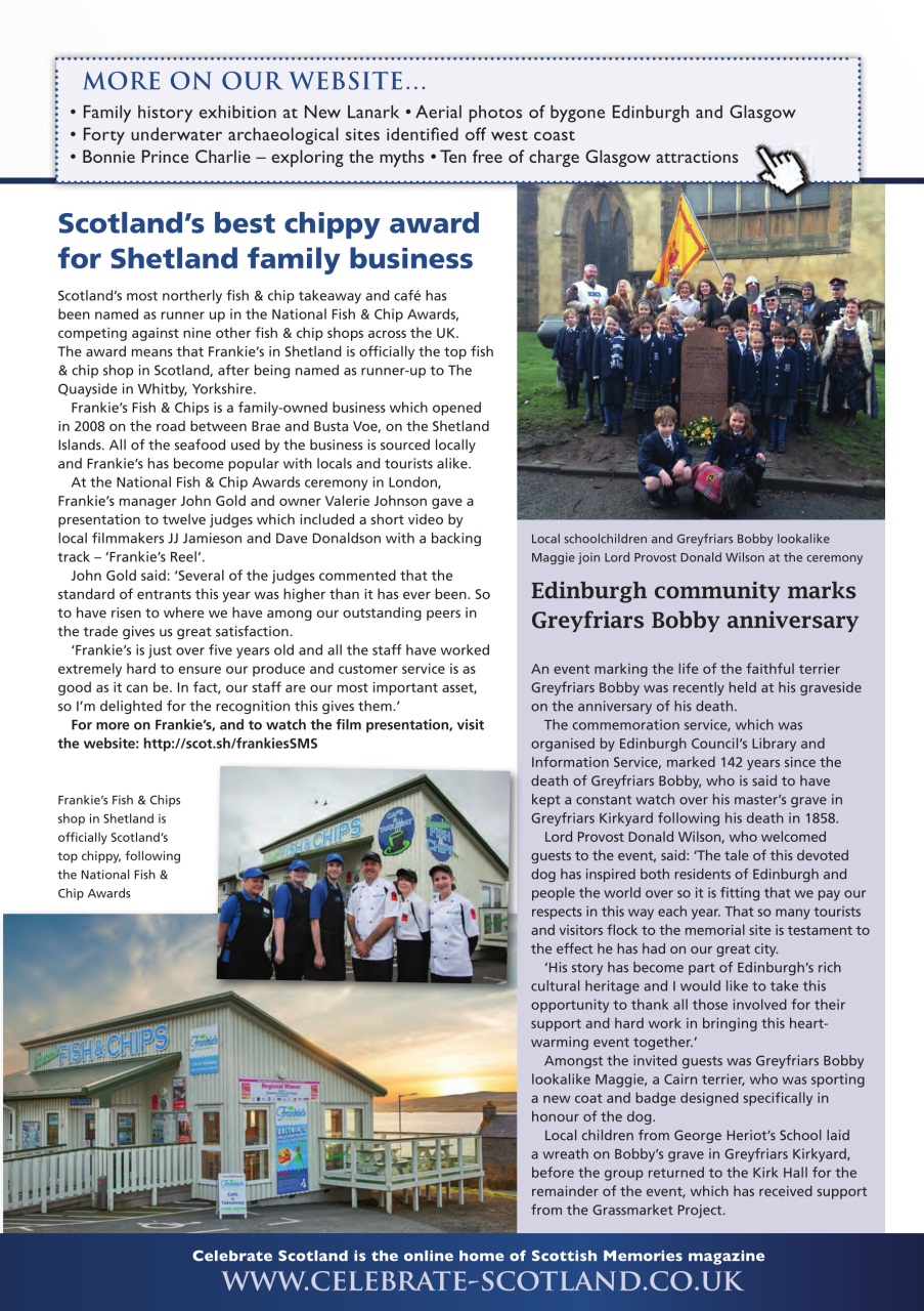 Scottish Memories Preview Pages