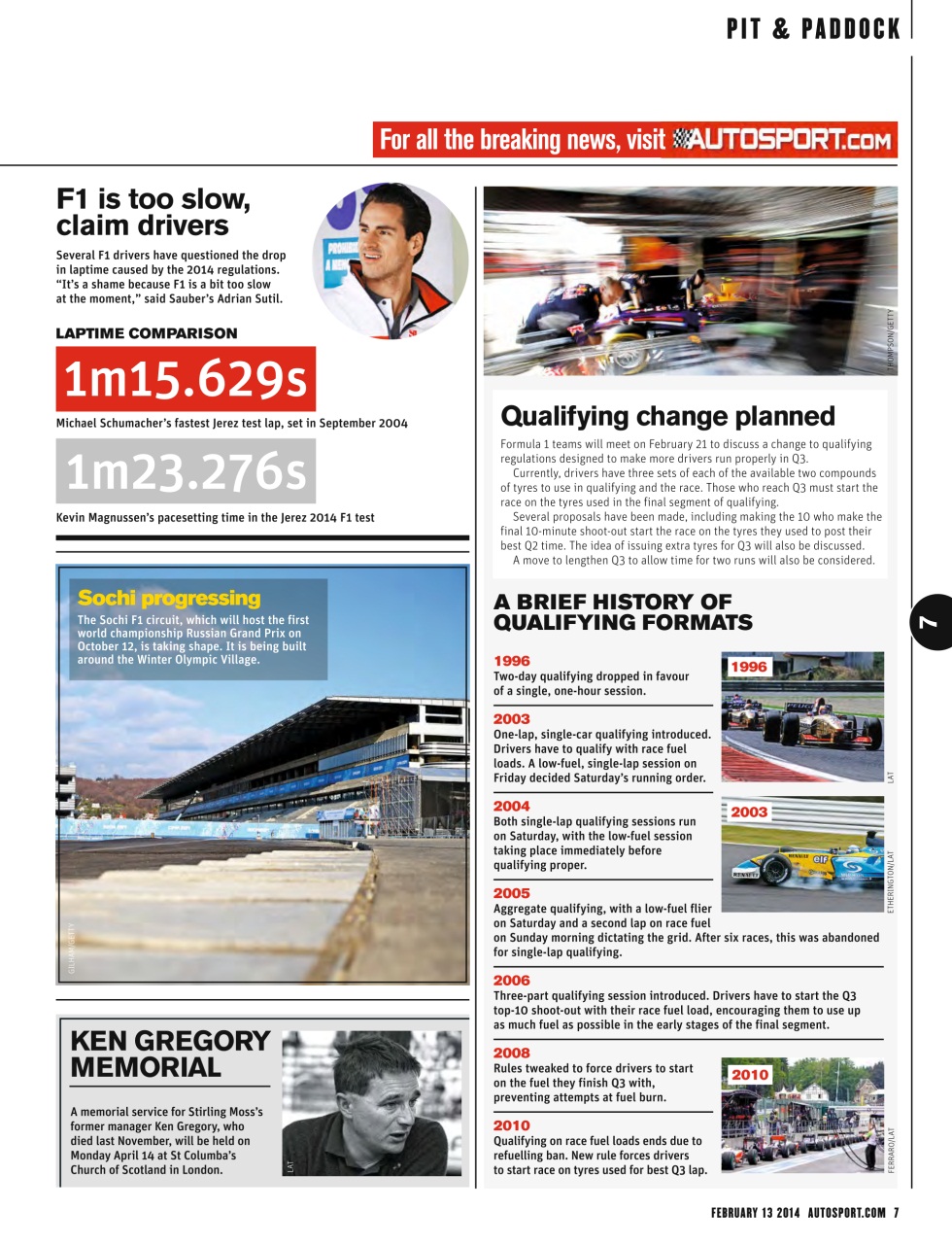 Autosport Preview Pages