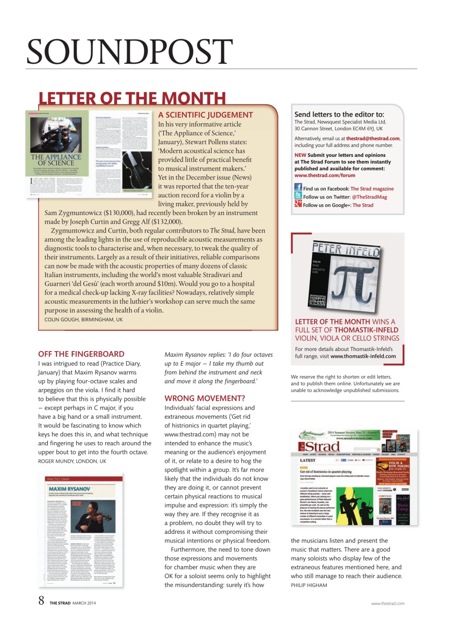 The Strad Preview Pages