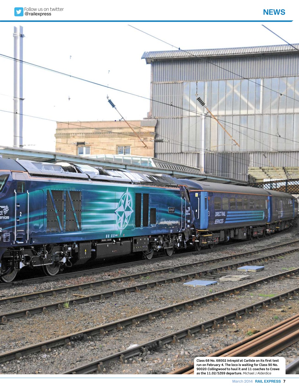 Rail Express Preview Pages