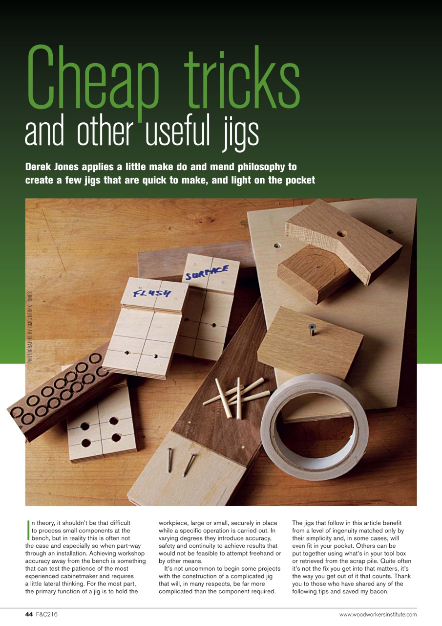 Furniture & Cabinetmaking Preview Pages