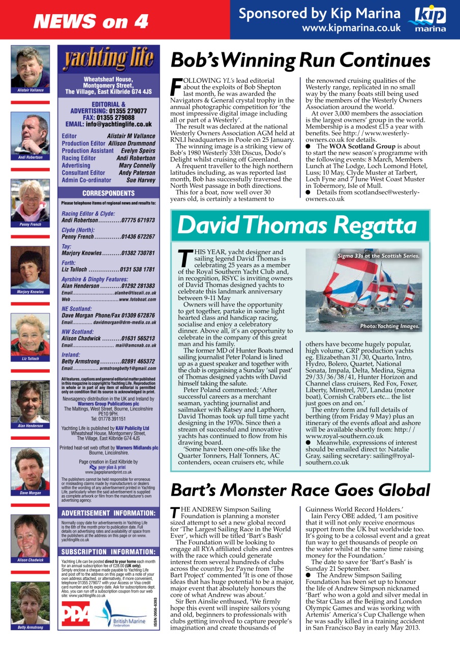 Yachting Life Preview Pages