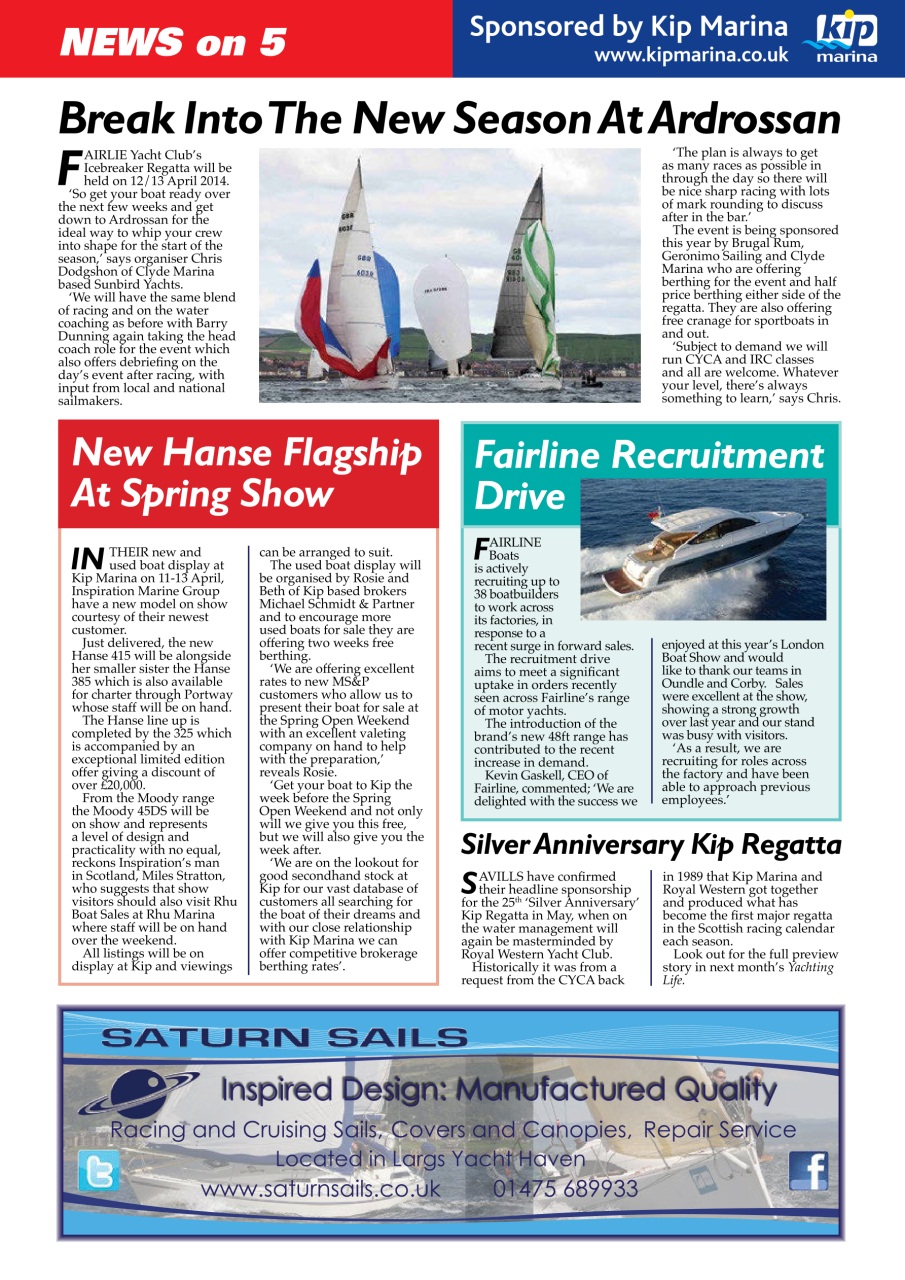 Yachting Life Preview Pages