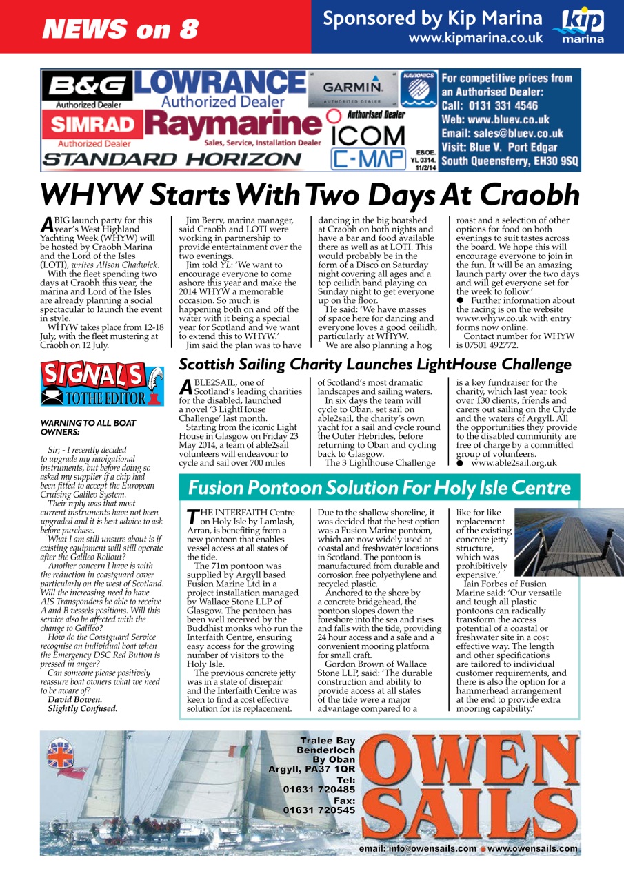 Yachting Life Preview Pages