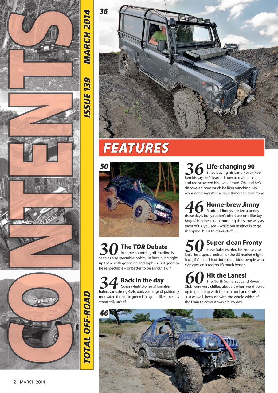 Overlander 4X4 Preview Pages