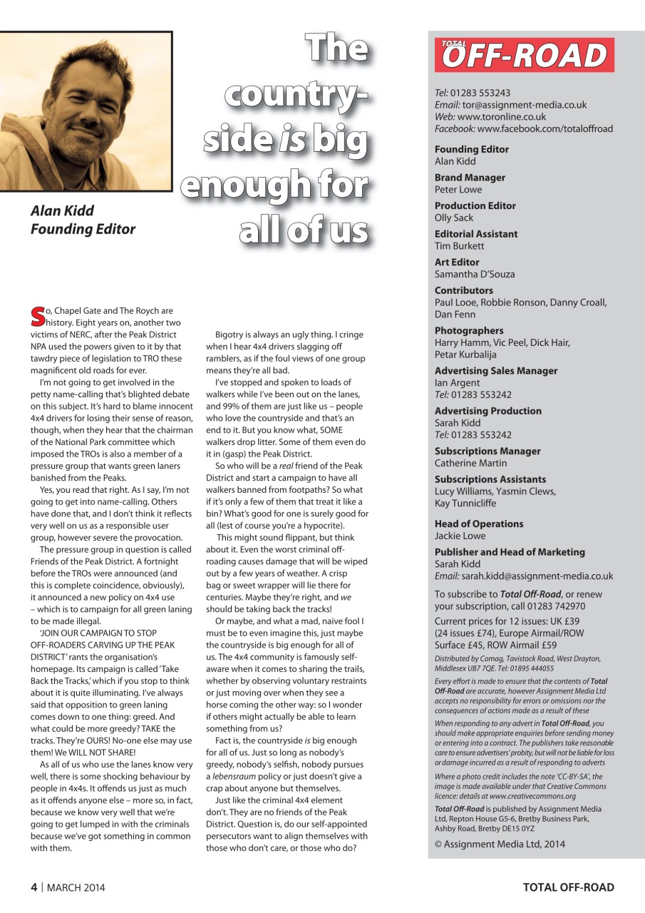 Overlander 4X4 Preview Pages