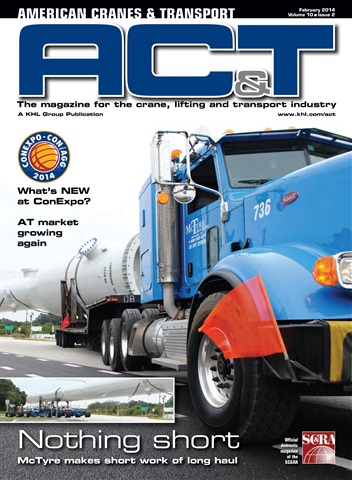 American Cranes & Transport issue February 2014