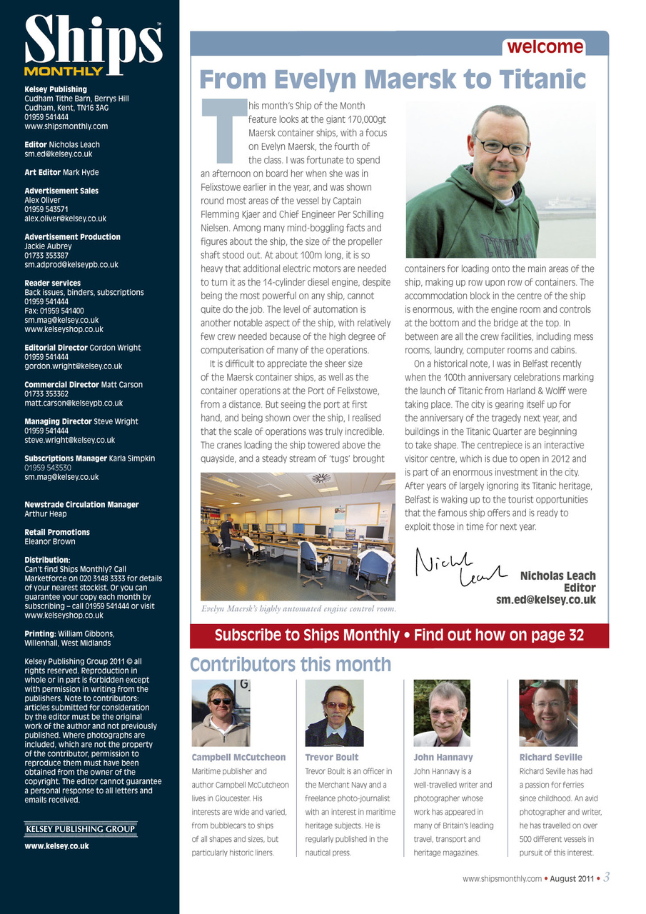 Ships Monthly Preview Pages