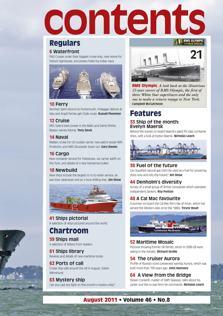 Ships Monthly Preview Pages