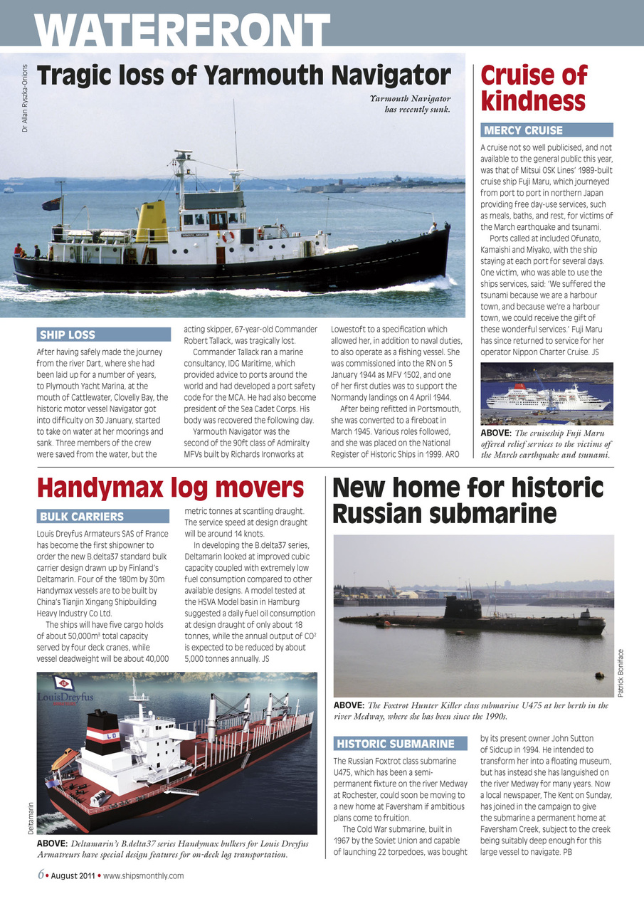 Ships Monthly Preview Pages