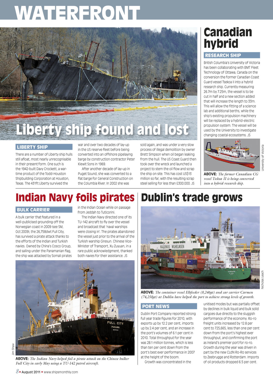 Ships Monthly Preview Pages