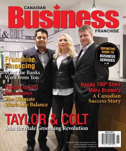 Canadian Business Franchise issue March 2014