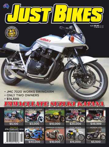 JUST BIKES issue Just Bikes #297 14-08