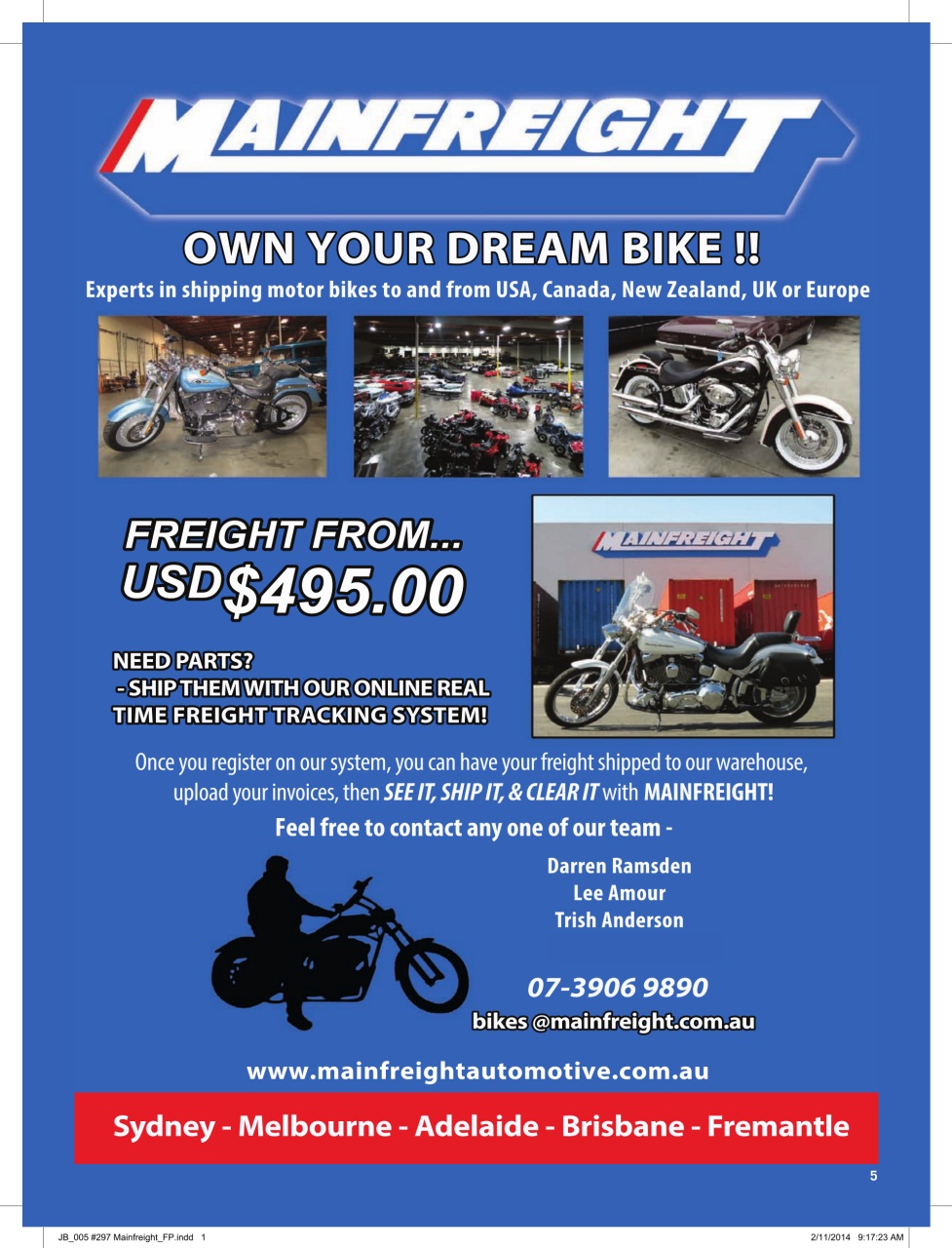 JUST BIKES Preview Pages